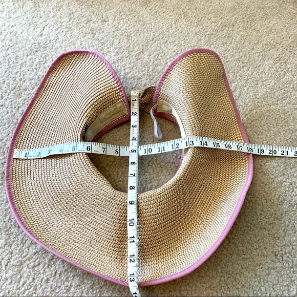 DAVID AND YOUNG Vacay All Day Bow Straw Sun Hat - Picture 6 of 12